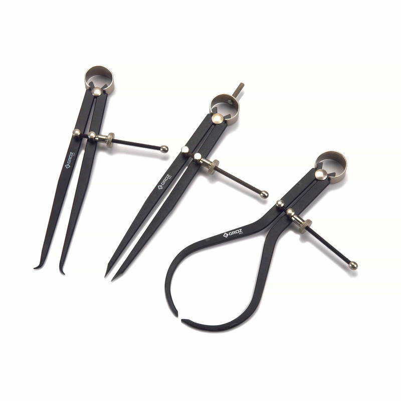 Caliper and Divider Set - 3 Piece